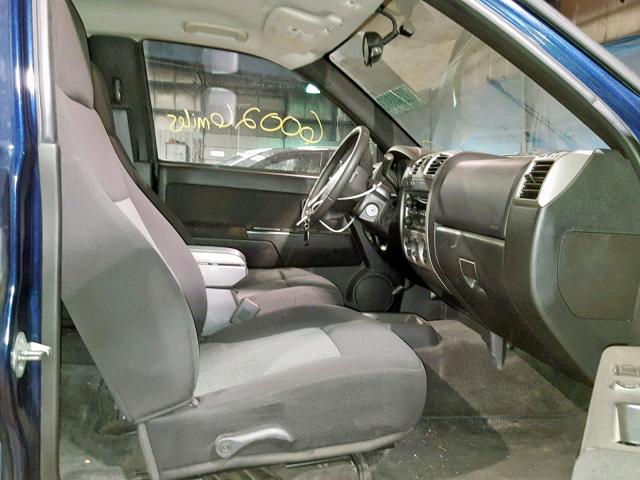 1GCDT13E178206963 - 2007 CHEVROLET COLORADO BLUE photo 5