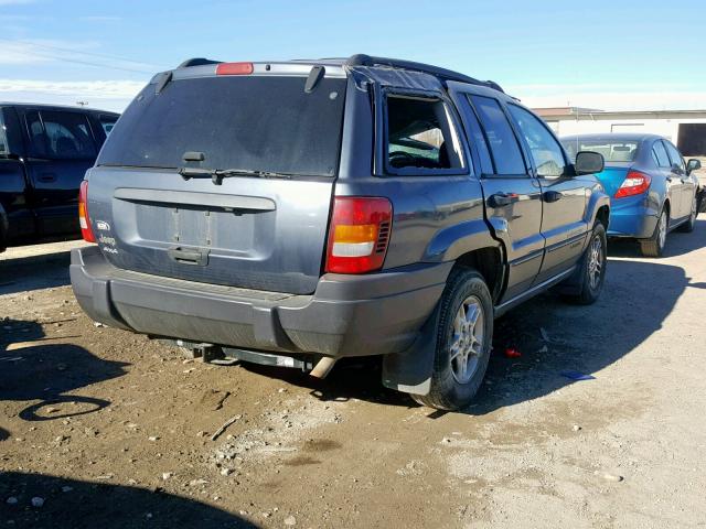 1J4GW48S13C562870 - 2003 JEEP GRAND CHER GRAY photo 4