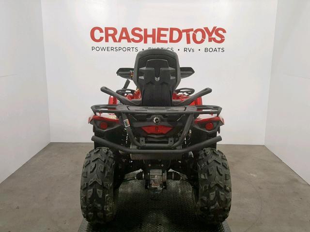 3JBLPAT22JJ000015 - 2018 CAN-AM OUTLANDER RED photo 4