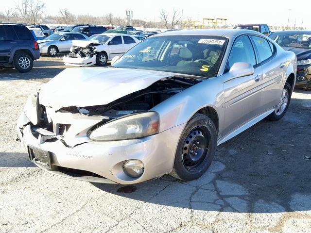 2G2WP552381147267 - 2008 PONTIAC GRAND PRIX SILVER photo 2