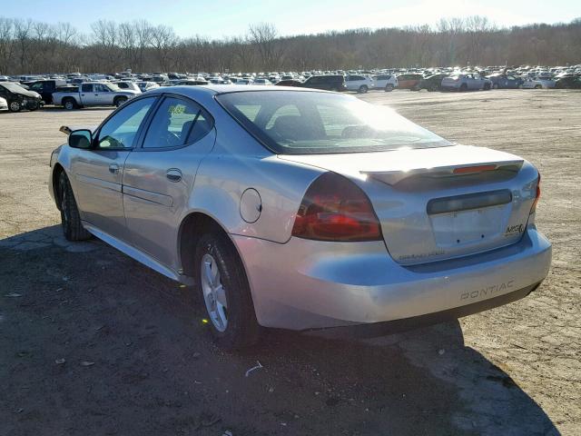 2G2WP552381147267 - 2008 PONTIAC GRAND PRIX SILVER photo 3