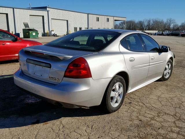 2G2WP552381147267 - 2008 PONTIAC GRAND PRIX SILVER photo 4