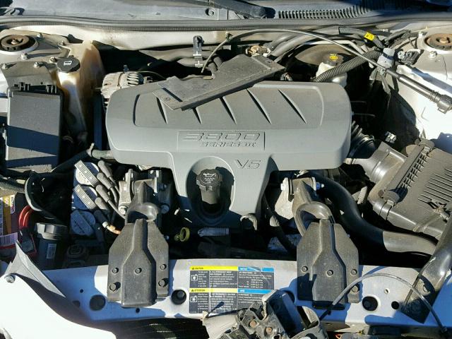 2G2WP552381147267 - 2008 PONTIAC GRAND PRIX SILVER photo 7