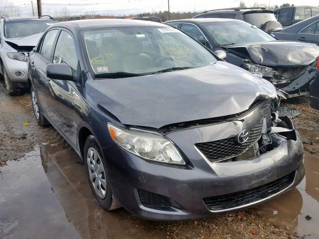 1NXBU4EE1AZ325402 - 2010 TOYOTA COROLLA BA GRAY photo 1