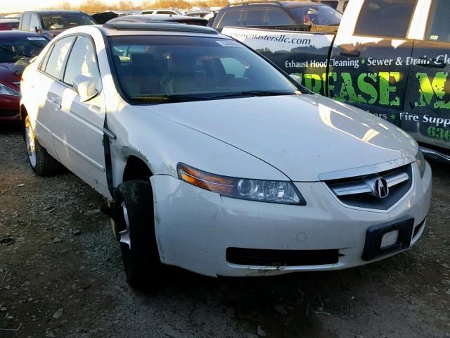 19UUA66265A043268 - 2005 ACURA TL WHITE photo 1