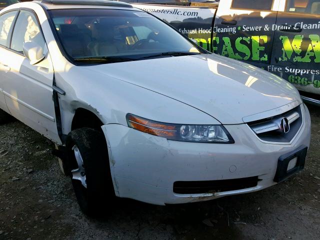 19UUA66265A043268 - 2005 ACURA TL WHITE photo 9