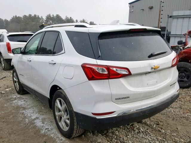 3GNAXVEV0JS563679 - 2018 CHEVROLET EQUINOX PR WHITE photo 3