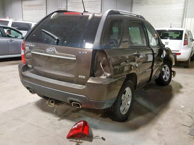 KNDJE723797599439 - 2009 KIA SPORTAGE L ყავისფერი ფოტო 4