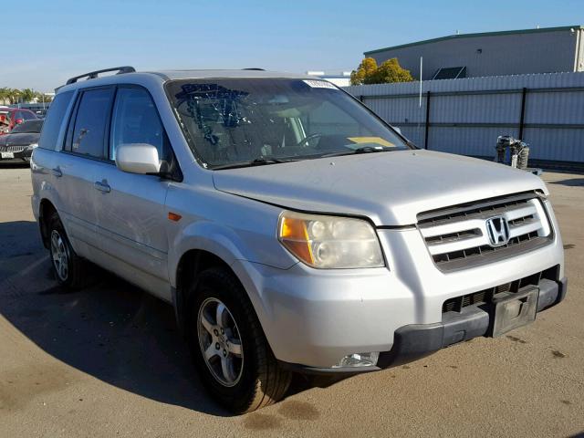 5FNYF18398B040483 - 2008 HONDA PILOT SE SILVER photo 1