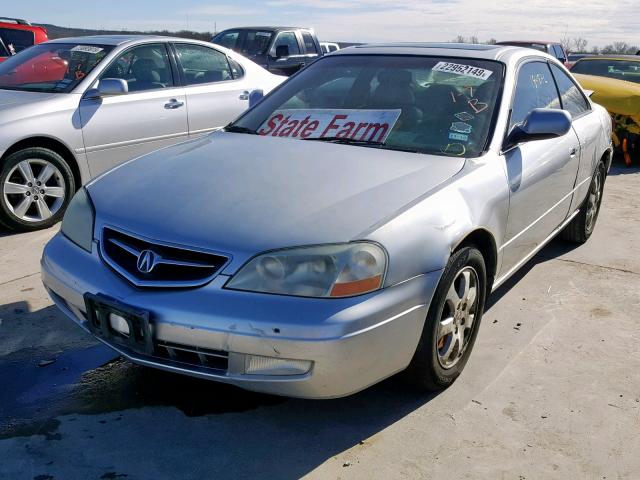 19UYA42571A034238 - 2001 ACURA 3.2CL SILVER photo 2