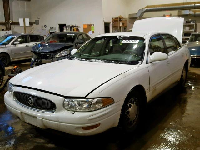 1G4HR54KXYU142499 - 2000 BUICK LESABRE LI WHITE photo 2