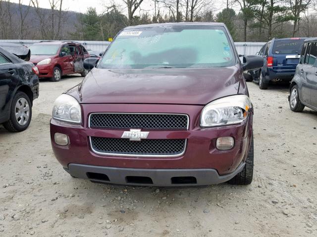 1GNDV23W48D119759 - 2008 CHEVROLET UPLANDER L Tünd qırmızı foto 9