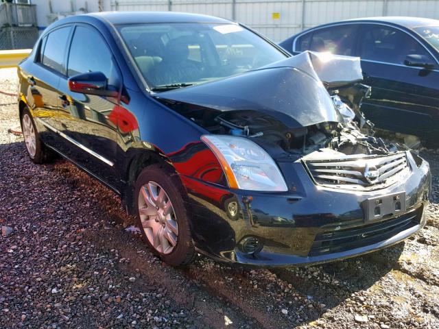 3N1AB6AP2CL607301 - 2012 NISSAN SENTRA 2.0 BLACK photo 1