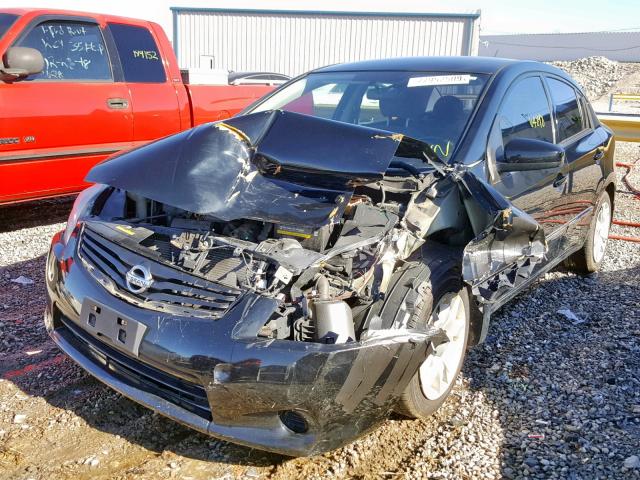 3N1AB6AP2CL607301 - 2012 NISSAN SENTRA 2.0 BLACK photo 2