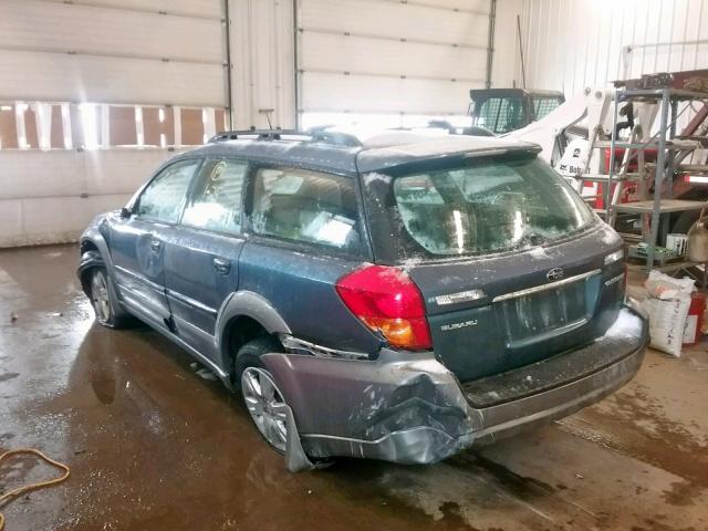 4S4BP61CX57308092 - 2005 SUBARU LEGACY OUT GRAY photo 3