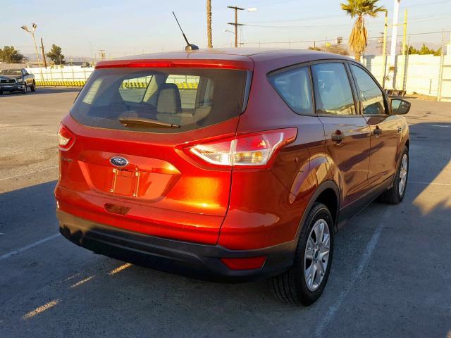 1FMCU0F76GUC12177 - 2016 FORD ESCAPE S RED photo 4