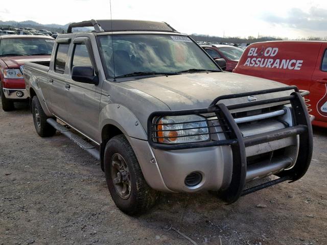 1N6ED29Y74C434870 - 2004 NISSAN FRONTIER C SILVER photo 1