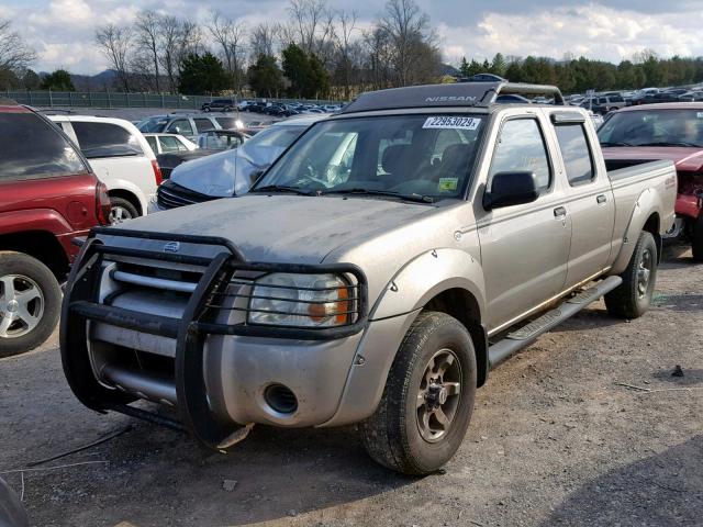 1N6ED29Y74C434870 - 2004 NISSAN FRONTIER C SILVER photo 2