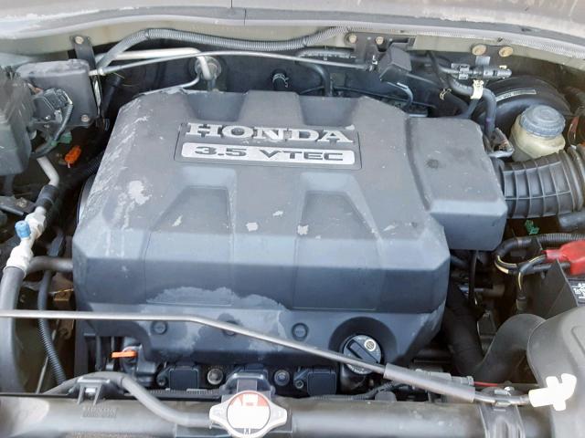 2HJYK16536H549908 - 2006 HONDA RIDGELINE GREEN photo 7