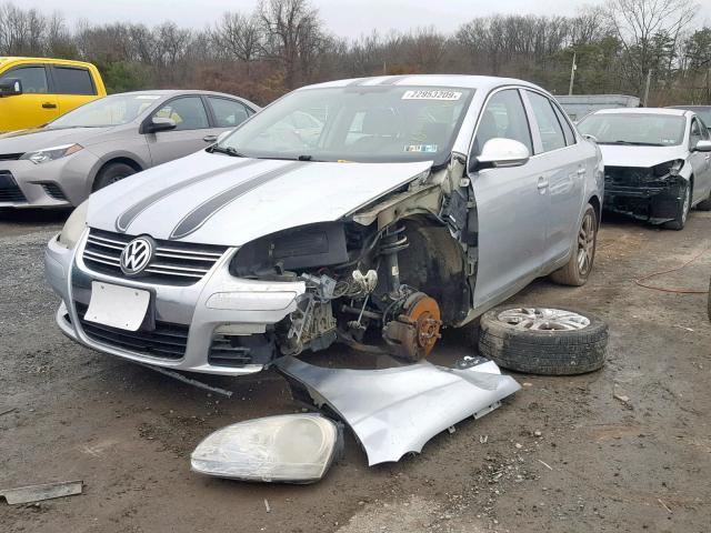 3VWSG71K87M022409 - 2007 VOLKSWAGEN JETTA 2.5 SILVER photo 2