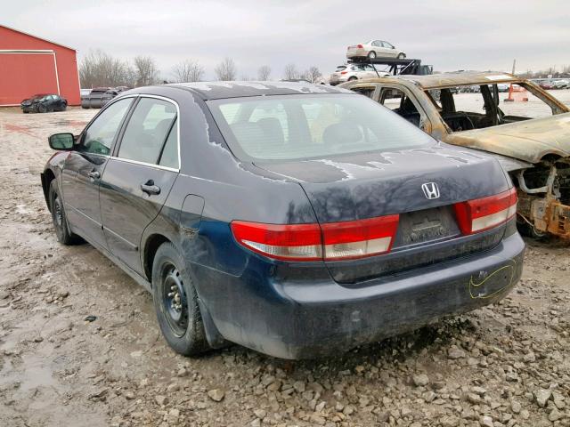 1HGCM56623A800888 - 2003 HONDA ACCORD EX BLACK photo 3