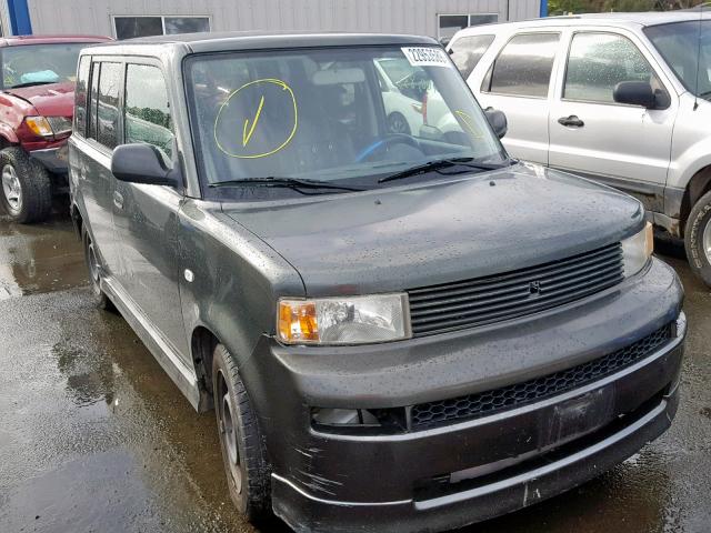 JTLKT324150176990 - 2005 TOYOTA SCION XB GREEN photo 1