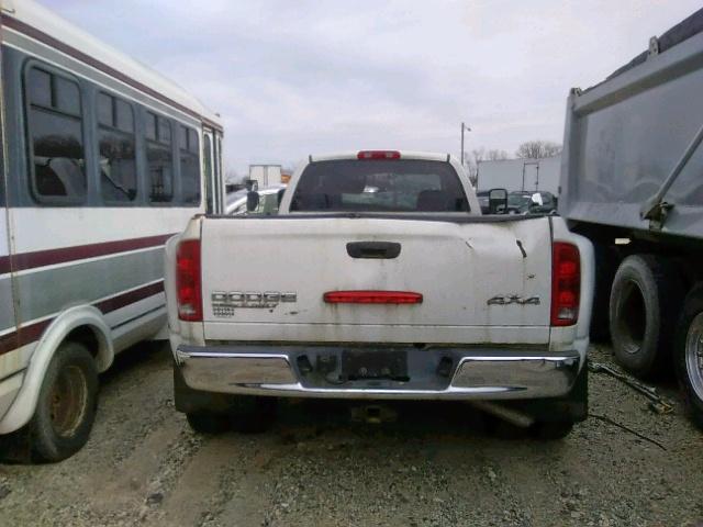 3D7MU46C33G732191 - 2003 DODGE RAM 3500 S WHITE photo 6