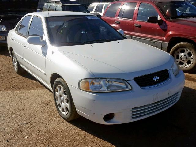 3N1CB51D9YL317055 - 2000 NISSAN SENTRA BAS WHITE photo 1