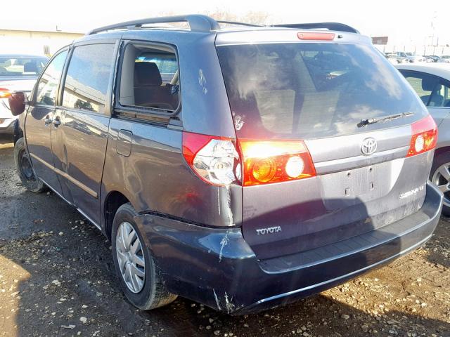 5TDZA23C96S492880 - 2006 TOYOTA SIENNA CE 蓝色 照片 3