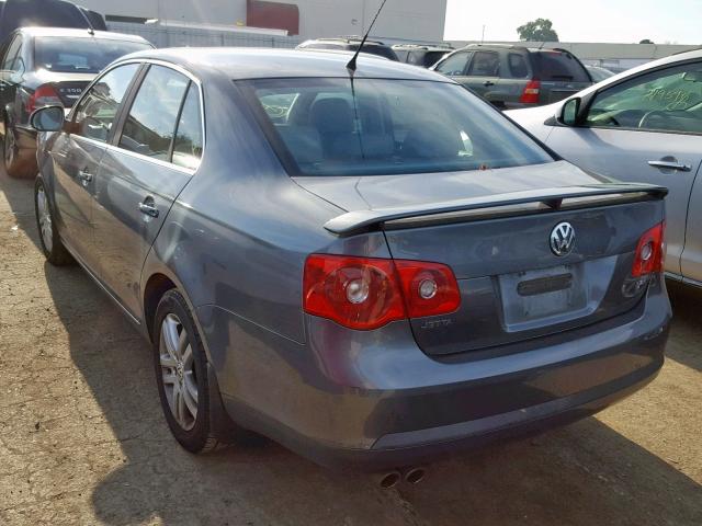 3VWEG71K87M058811 - 2007 VOLKSWAGEN JETTA WOLF GRAY photo 3