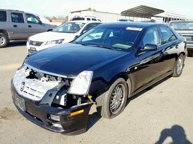 1G6DC67A550191256 - 2005 CADILLAC STS BLACK photo 2