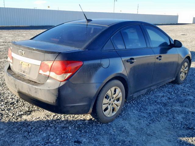 1G1PA5SH6D7103909 - 2013 CHEVROLET CRUZE LS 黑色 照片 4