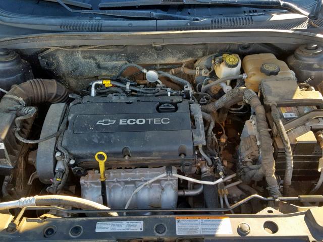 1G1PA5SH6D7103909 - 2013 CHEVROLET CRUZE LS 黑色 照片 7