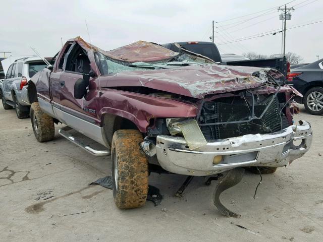 3B7KF23651G785325 - 2001 DODGE RAM 2500 BURGUNDY photo 1