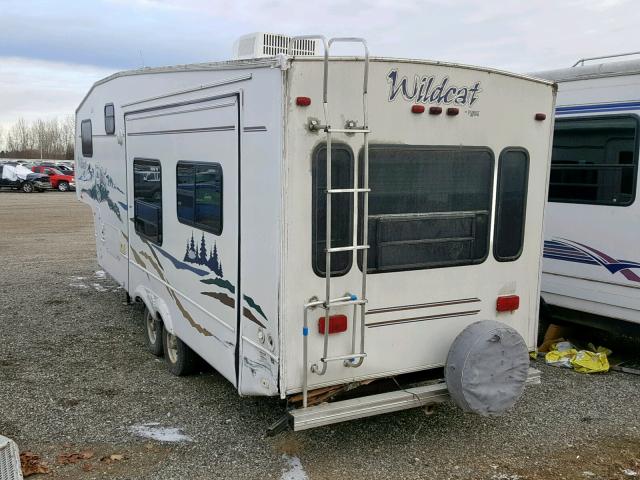 4X4FWCC206V013442 - 2006 WILD TRAILER WHITE photo 3