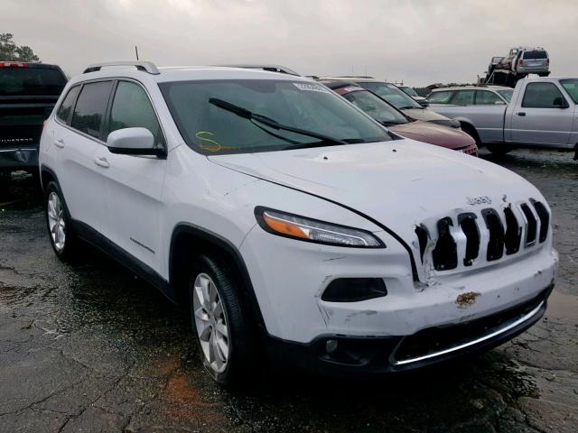 1C4PJLDB5GW158463 - 2016 JEEP CHEROKEE L WHITE photo 1