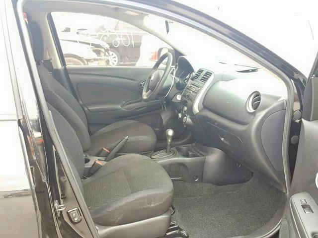 3N1CN7AP2DL869469 - 2013 NISSAN VERSA S BLACK photo 5