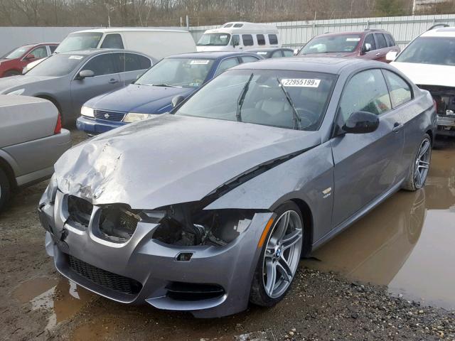 WBAKG1C59BE362994 - 2011 BMW 335 IS GRAY photo 2