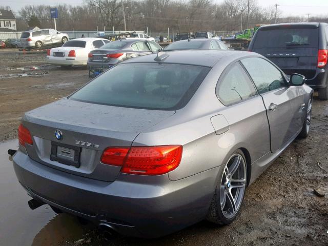 WBAKG1C59BE362994 - 2011 BMW 335 IS GRAY photo 4
