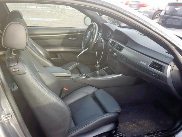 WBAKG1C59BE362994 - 2011 BMW 335 IS GRAY photo 5