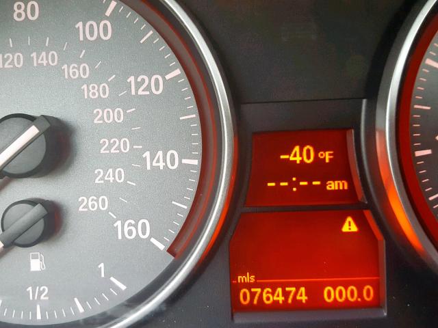 WBAKG1C59BE362994 - 2011 BMW 335 IS GRAY photo 8