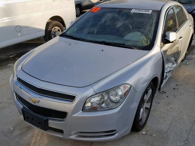 1G1ZC5EU7BF326992 - 2011 CHEVROLET MALIBU 1LT ვერცხლისფერი ფოტო 10