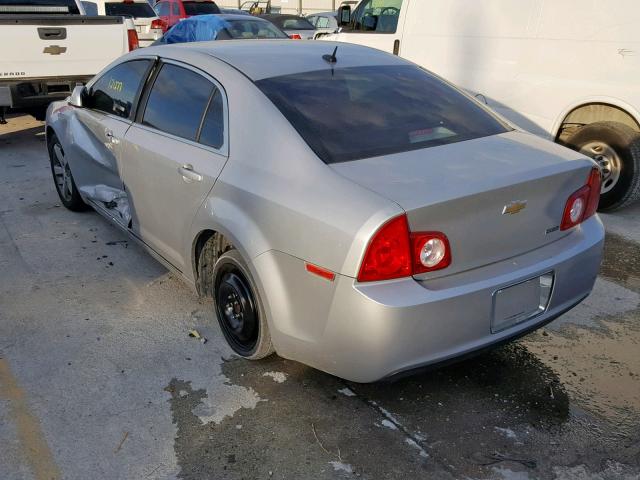 1G1ZC5EU7BF326992 - 2011 CHEVROLET MALIBU 1LT ვერცხლისფერი ფოტო 3