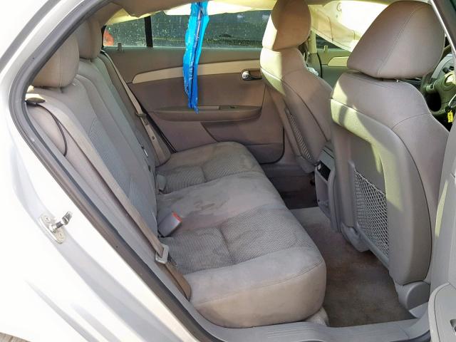 1G1ZC5EU7BF326992 - 2011 CHEVROLET MALIBU 1LT ვერცხლისფერი ფოტო 6