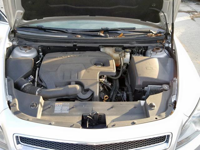 1G1ZC5EU7BF326992 - 2011 CHEVROLET MALIBU 1LT ვერცხლისფერი ფოტო 7