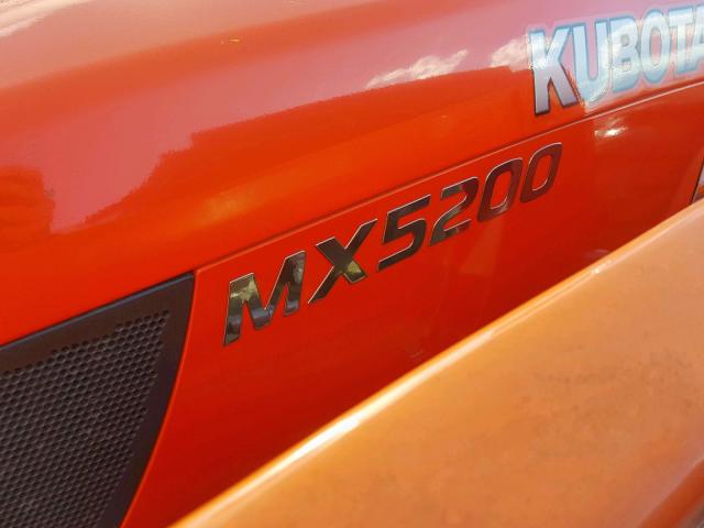 58819 - 2017 KUBO MX5200 ORANGE photo 10