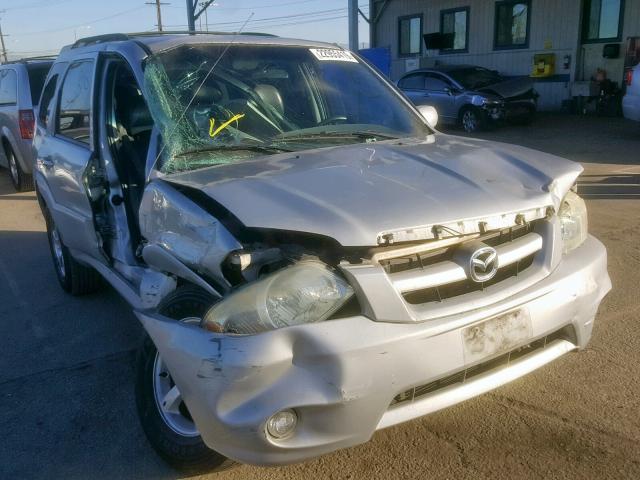 4F2YZ06145KM06691 - 2005 MAZDA TRIBUTE S SILVER photo 1