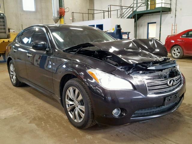 JN1BY1ARXCM392649 - 2012 INFINITI M37 X BLACK photo 1