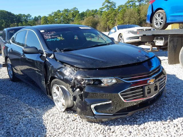 1G1ZB5ST8HF234202 - 2017 CHEVROLET MALIBU LS 黑色 照片 1