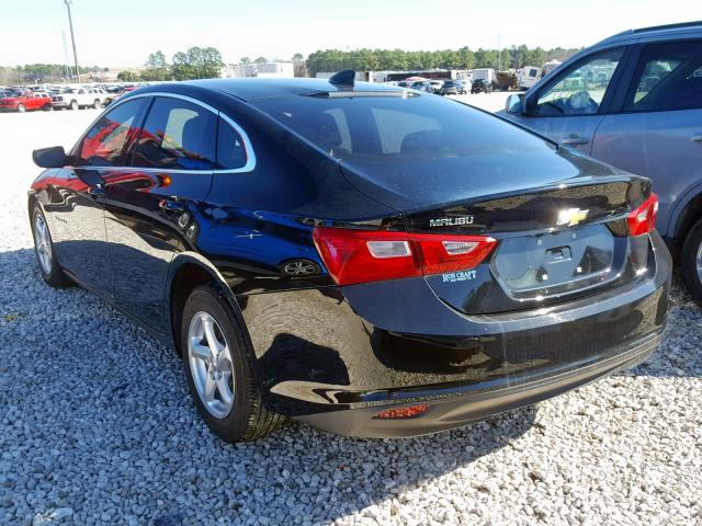 1G1ZB5ST8HF234202 - 2017 CHEVROLET MALIBU LS 黑色 照片 3